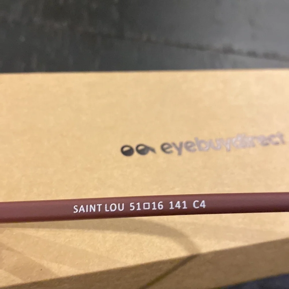 Prescription Mauve Purple Saint Lou Eyeglasses New 🤓​​​​​​​​​​​​​​​​